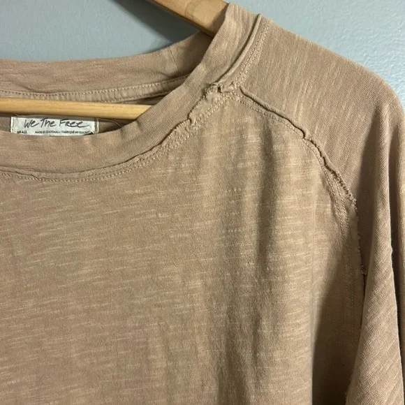 We The Free Tan Long Sleeve Tee - Picture 5 of 12